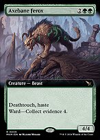 Axebane Ferox (MKM-409) - rare: (Extended Art)