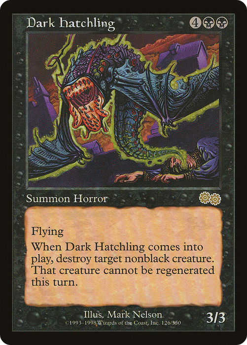 Dark Hatchling (USG-126) - rare