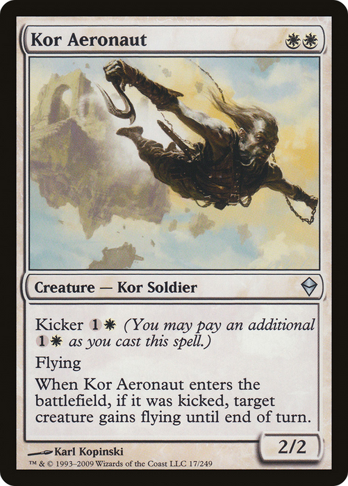 Kor Aeronaut (ZEN-017) - uncommon - Foil