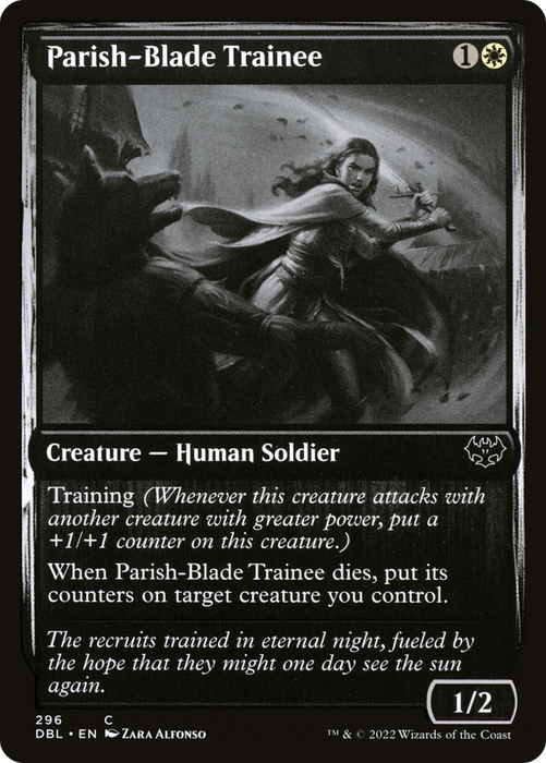 Parish-Blade Trainee (DBL-296) - common - Foil