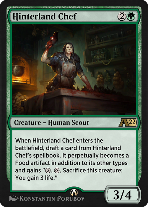 Hinterland Chef (Y22-050) - rare