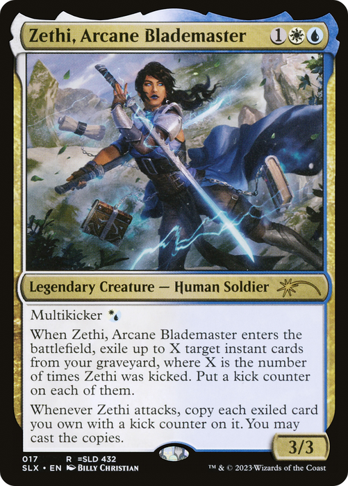Zethi, Arcane Blademaster (SLX-017) - rare