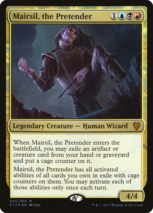 Mairsil, the Pretender (C17-041) - mythic - Foil