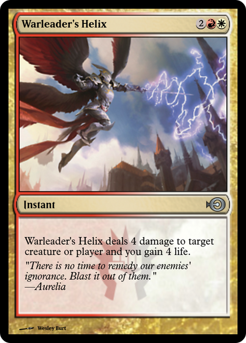 Warleader's Helix (PRM-51540) - uncommon - Foil