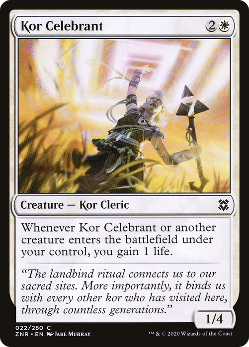 Kor Celebrant (ZNR-022) - common