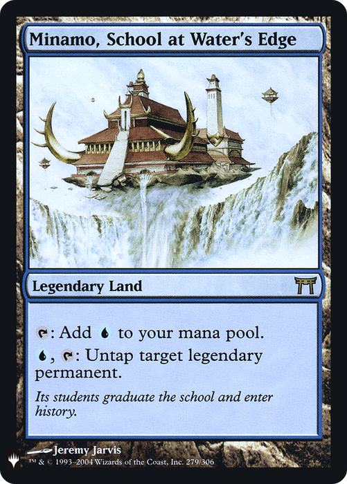 Minamo, School at Water's Edge (LIST-CHK-279) - rare - Foil