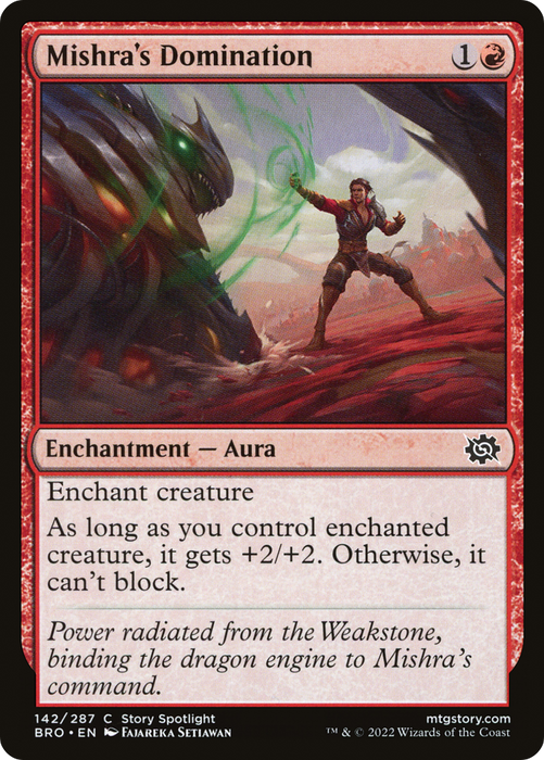 Mishra's Domination (BRO-142) - common - Foil