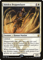 Hidden Dragonslayer (DTK-023) - rare - Foil