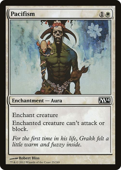 Pacifism (M14-025) - common - Foil