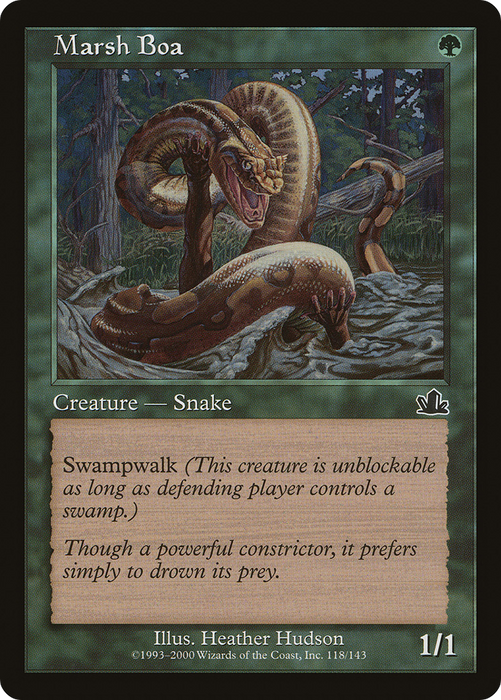 Marsh Boa (PCY-118) - common