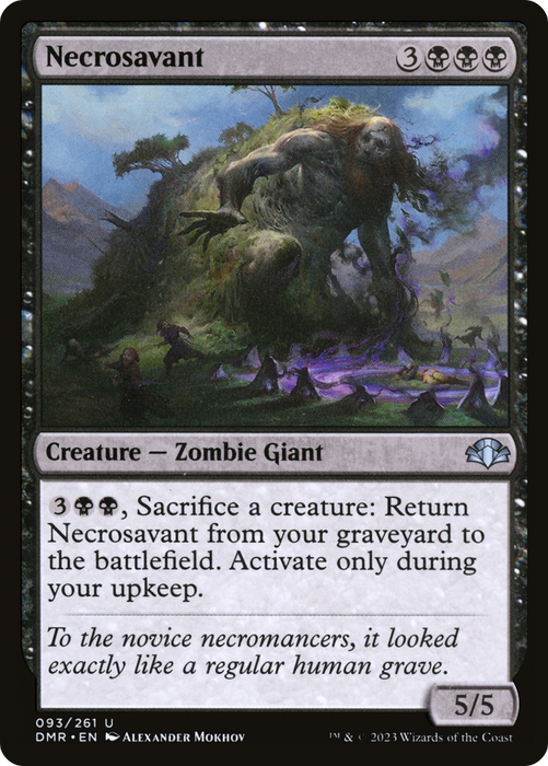 Necrosavant (DMR-093) - uncommon - Foil
