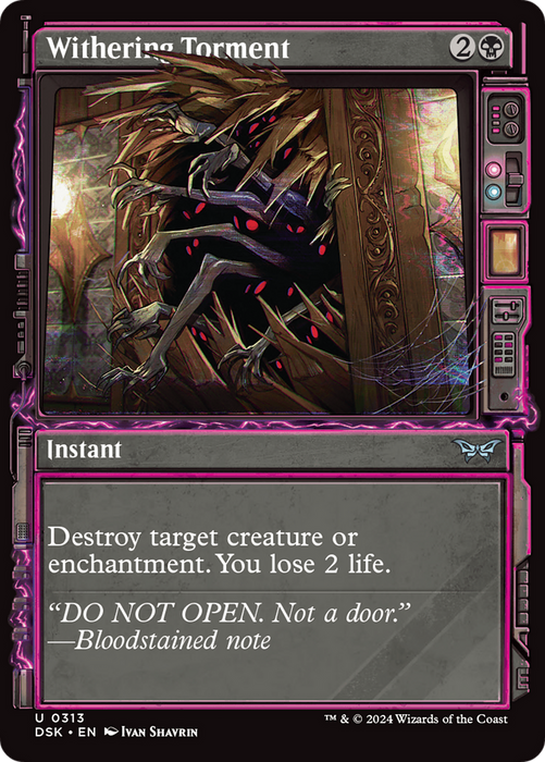 Withering Torment (DSK-313) - uncommon: (Showcase)