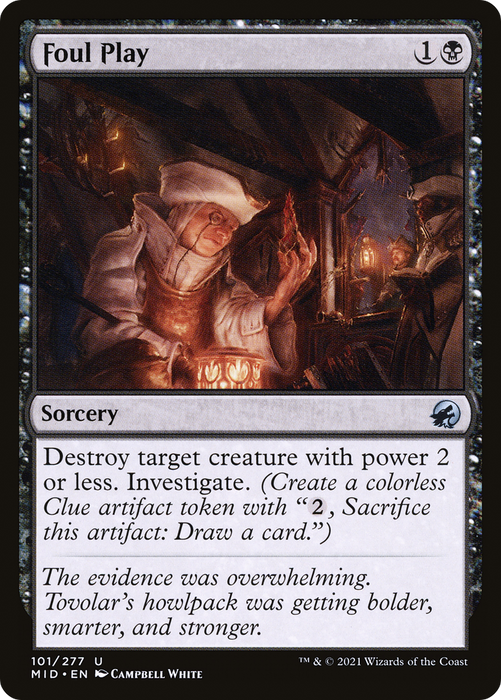 Foul Play (MID-101) - uncommon - Foil