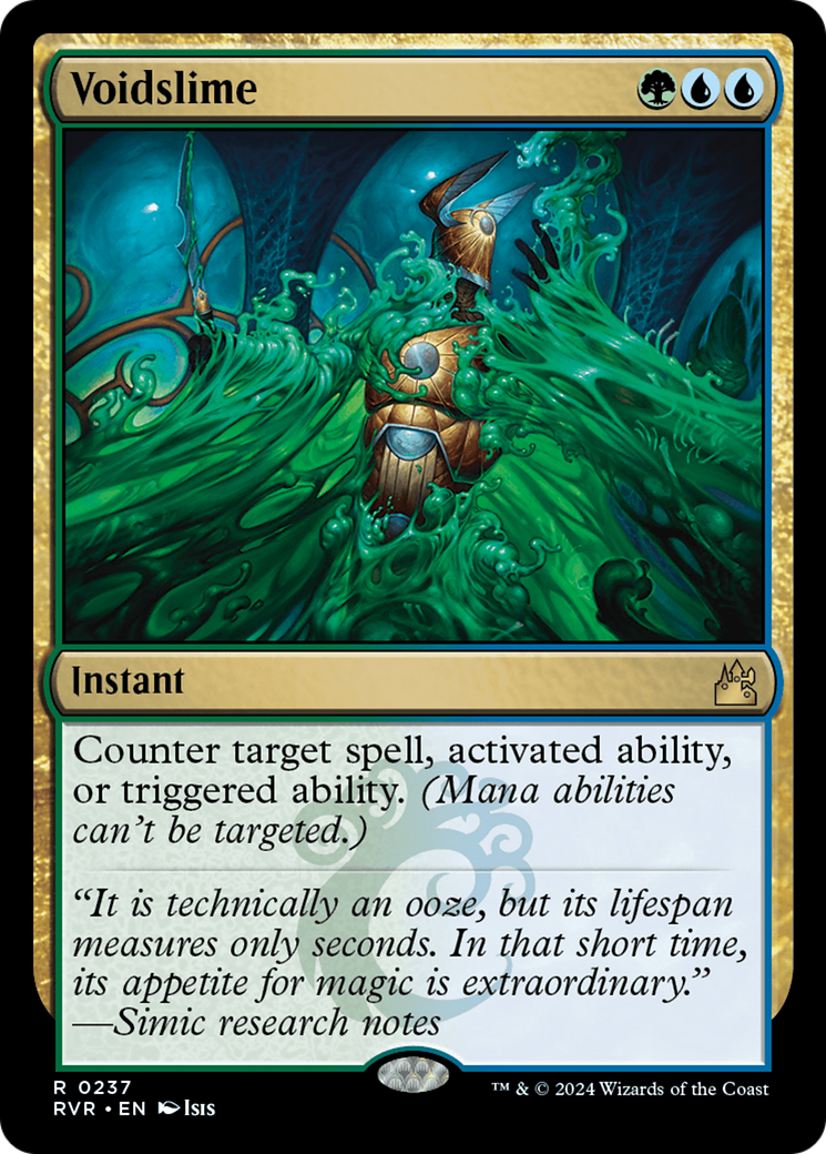 Voidslime (RVR-237) - rare - Foil