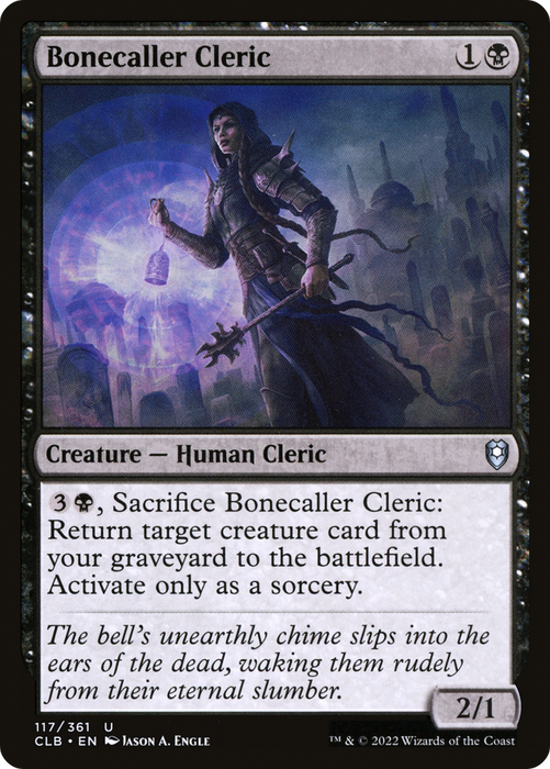 Bonecaller Cleric (CLB-117) - uncommon