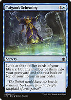 Taigam's Scheming (KTK-057) - common - Foil