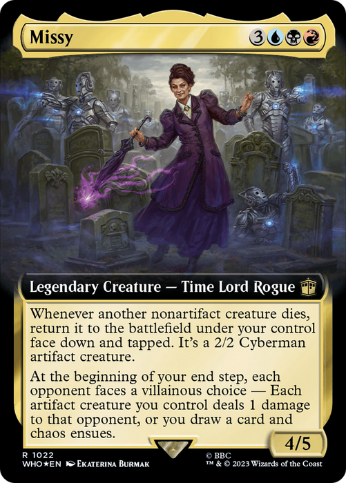 Missy (WHO-1022) - rare: (Extended Art) - Foil