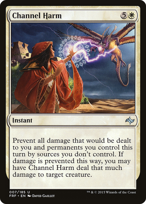 Channel Harm (FRF-007) - uncommon - Foil