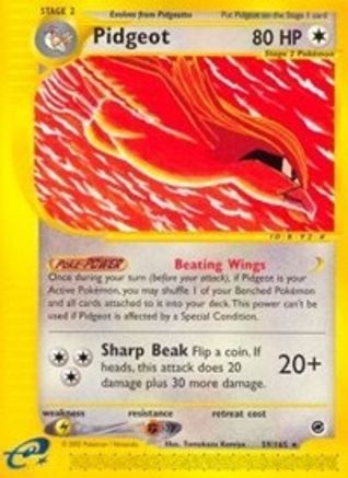 Pidgeot (59) (059) - E  - Rare