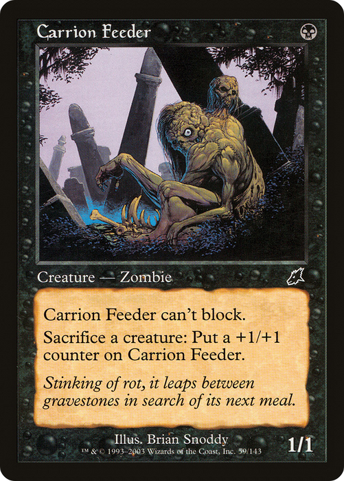 Carrion Feeder (SCG-059) - common