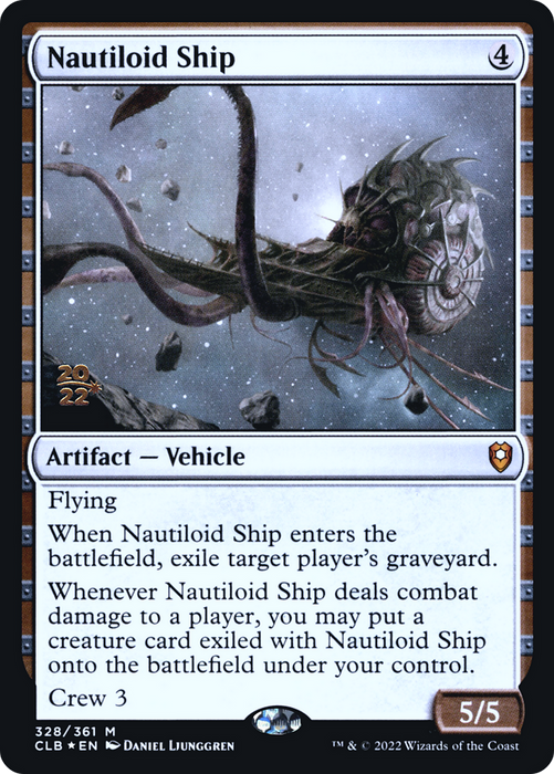 Nautiloid Ship (PRE-328S) - mythic - Foil