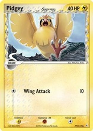 Pidgey (Delta Species) (077/110) - HP  - Common