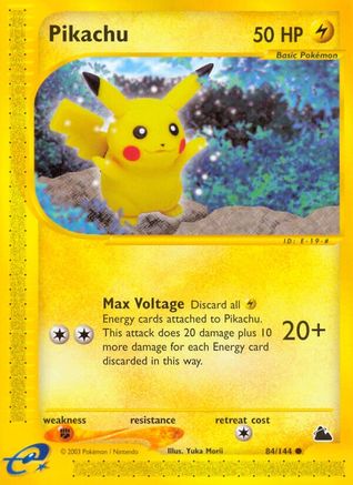 Pikachu (084) - S  - Common