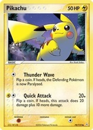 Pikachu (078/110) - HP  - Common