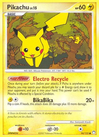 Pikachu (094/123) - MT  - Common