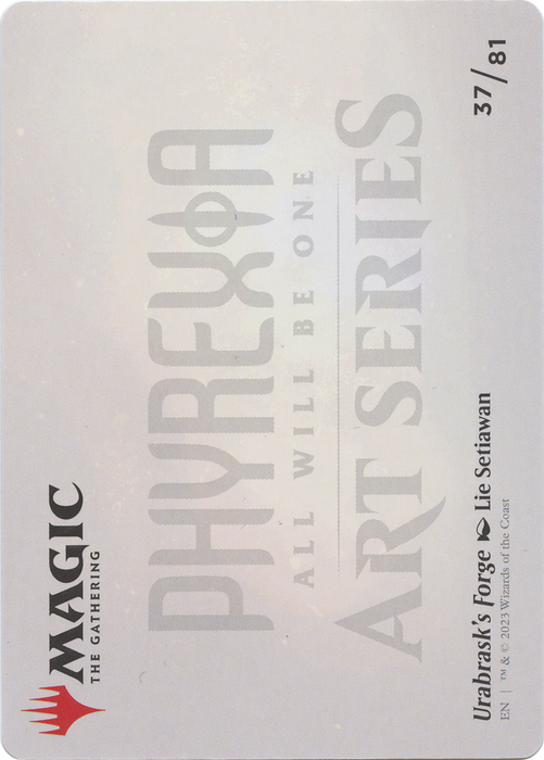 Urabrask's Forge // Urabrask's Forge (AONE-037) - common (Borderless)