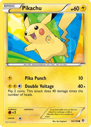 Pikachu (050/149) - BC  - Common - Reverse Holofoil
