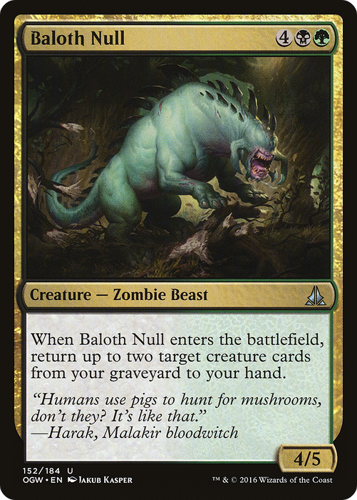 Baloth Null (OGW-152) - uncommon - Foil