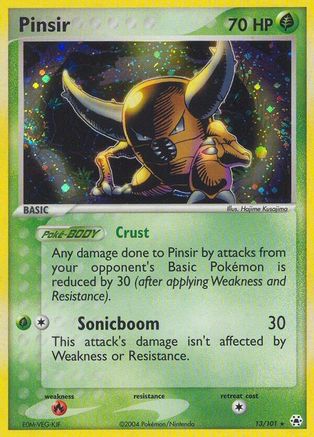 Pinsir (013) - HL  - Holo Rare - Reverse Holofoil