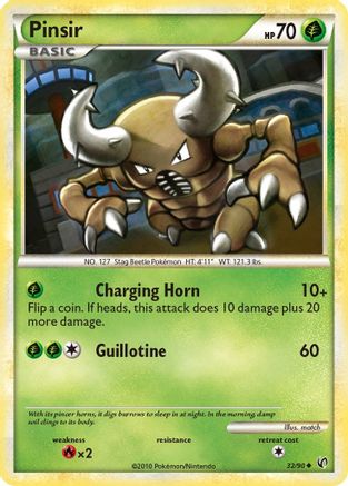 Pinsir (032) - U  - Uncommon