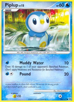 Piplup (085/127) - P  - Common