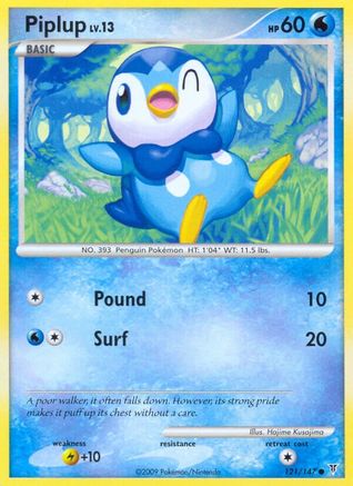 Piplup (121) - SV  - Common
