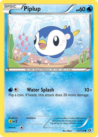 Piplup (033/113) - LT  - Common