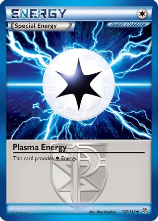 Plasma Energy (Team Plasma) (127/135) - PS  - Uncommon - Reverse Holofoil