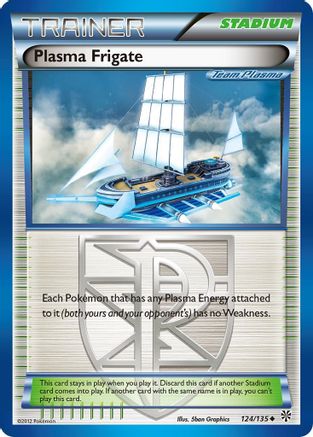 Plasma Frigate (Team Plasma) (124) - PS  - Uncommon - Reverse Holofoil