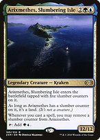 Arixmethes, Slumbering Isle (2XM-189) - rare - Foil