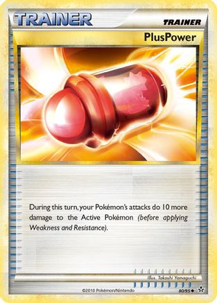PlusPower (080/95) - U  - Uncommon - Reverse Holofoil