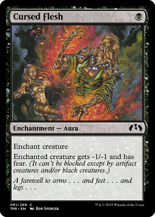 Cursed Flesh (TPR-091) - common - Foil