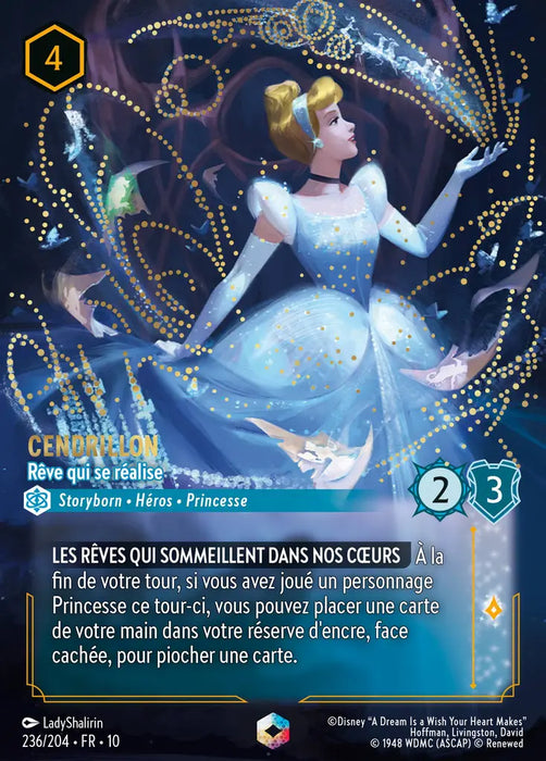 Cendrillon - Rêve qui se réalise (Enchantée) (236/204) - LDLP - Enchantée - Holofoil