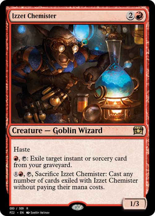Izzet Chemister (PZ2-65741) - rare - Foil
