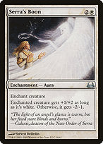 Serra's Boon (DDC-018) - uncommon
