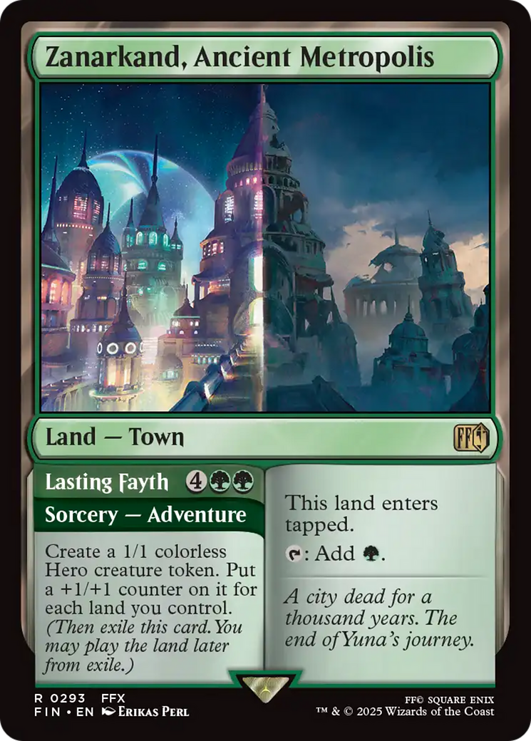 Zanarkand, Ancient Metropolis // Lasting Fayth (FIN-293) - rare