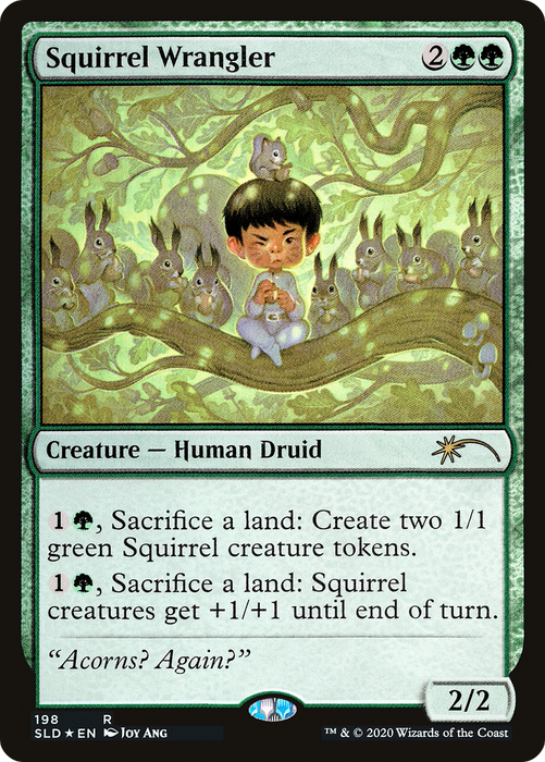 Squirrel Wrangler (SLD-198) - rare - Foil