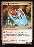Cloudspire Skycycle (DFT-197) - uncommon - Foil
