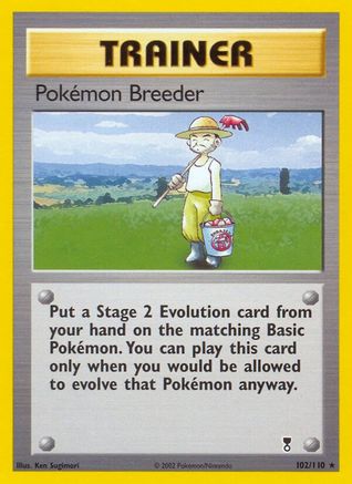 Pokemon Breeder (102) - LC  - Rare