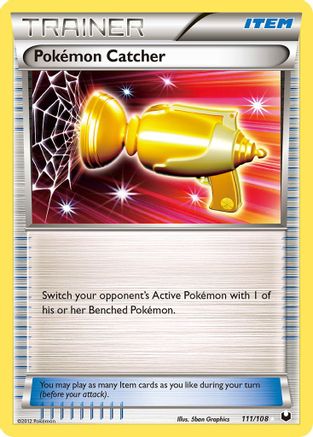 Pokemon Catcher (Gold) (111) - DE  - Secret Rare - Holofoil